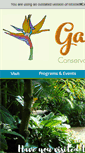 Mobile Screenshot of garfieldgardensconservatory.org